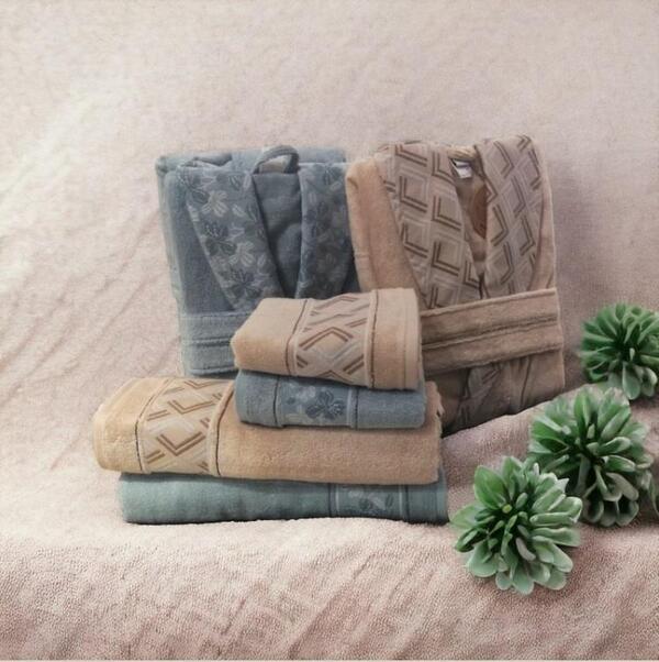 Özdilek Best Set Fıore Line Bej-Yeşil