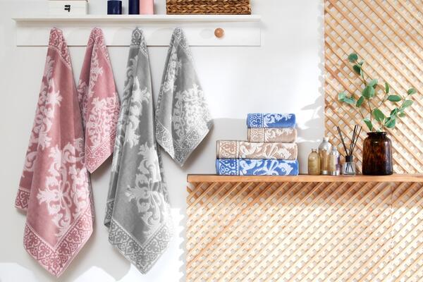 Özdilek Banyo Havlusu 90*150 Gıardıno Indıgo