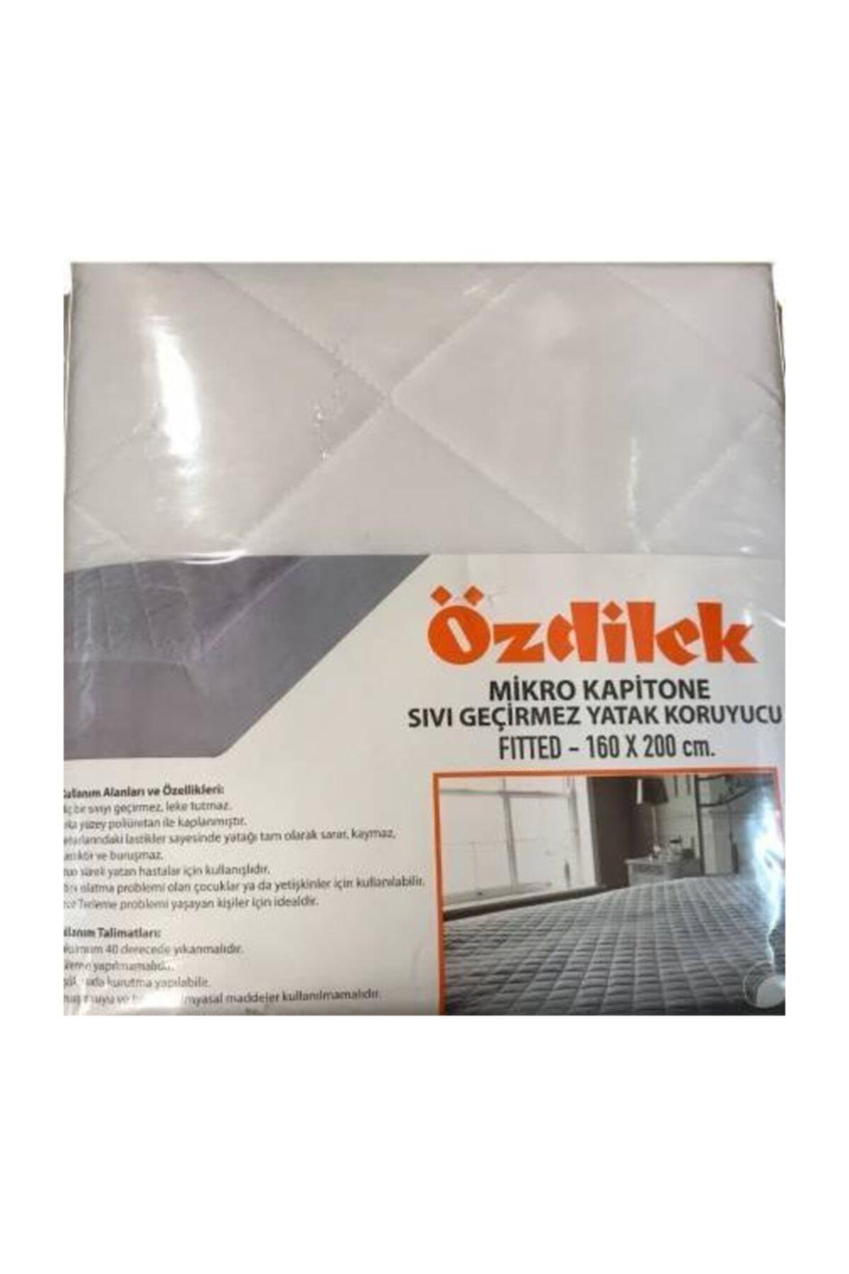 Özdilek Alez 160*200 Kapitone Sıvı Geçirmez Fitted