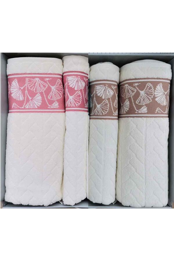 Özdilek Best Set Loseta Bej-Pembe