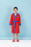 Özdilek Bornoz Çck Dis. Nak.Spıderman Red 9-10 Y. Kırmızı