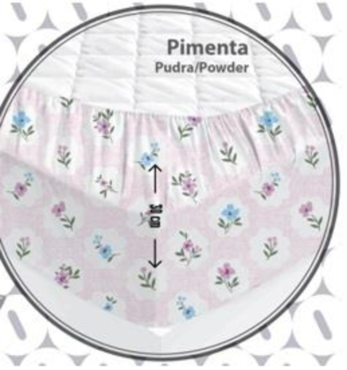 Özdilek Çarşaf Çift Kişilik Fitted 160*200 Pımenta Pudra (Dy)