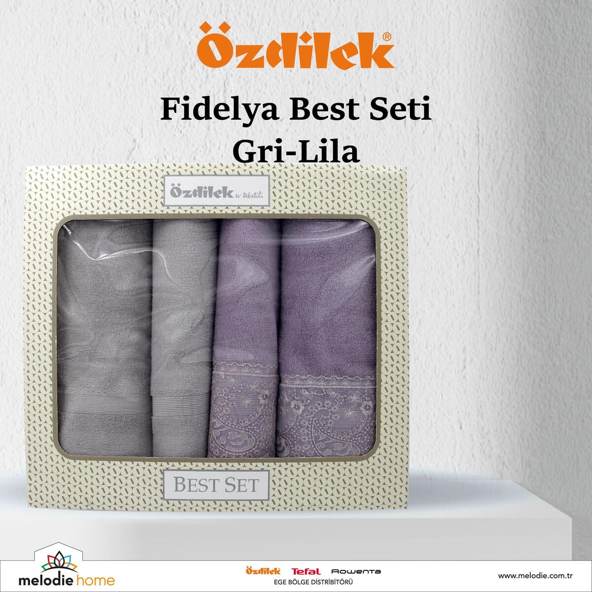 Özdilek Best Set Fıdelya A.Gri-Lila