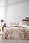 Özdilek Nevresim Takımı Çift Kişilik Saten Soft Life Castanho Kahve
