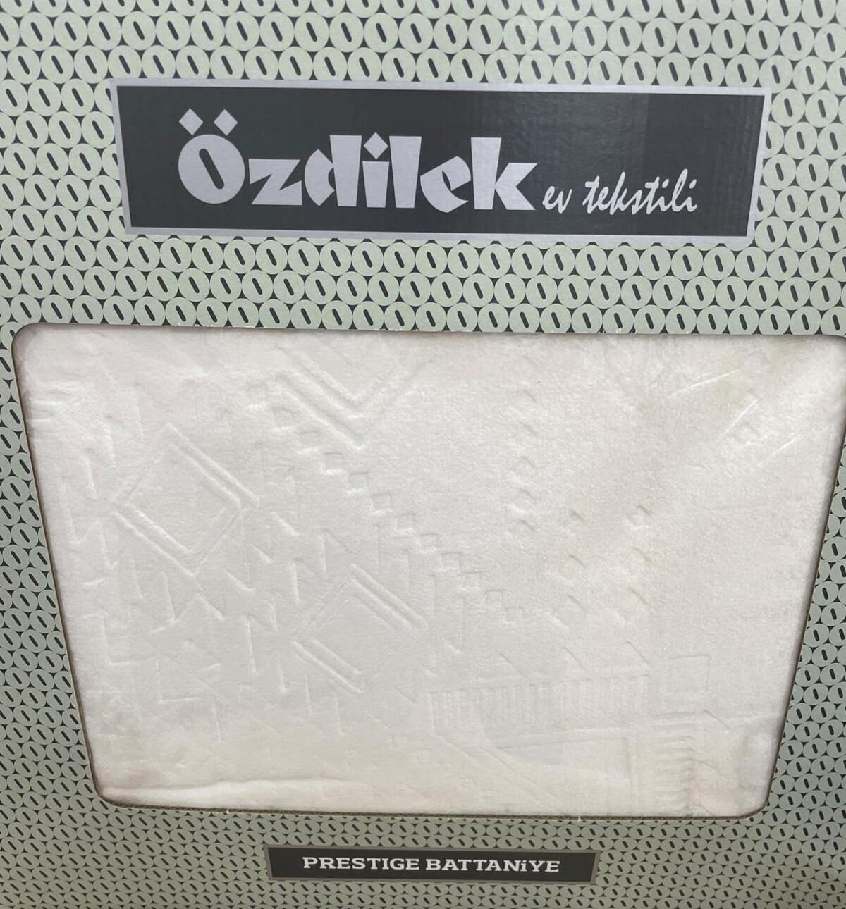 Özdilek Battaniye Çk Prestige Krem (Dy)