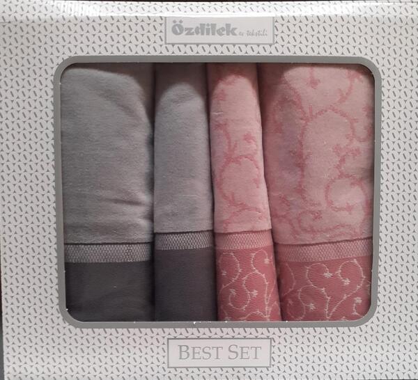 Özdilek Best Set Jalen Gri-Pembe