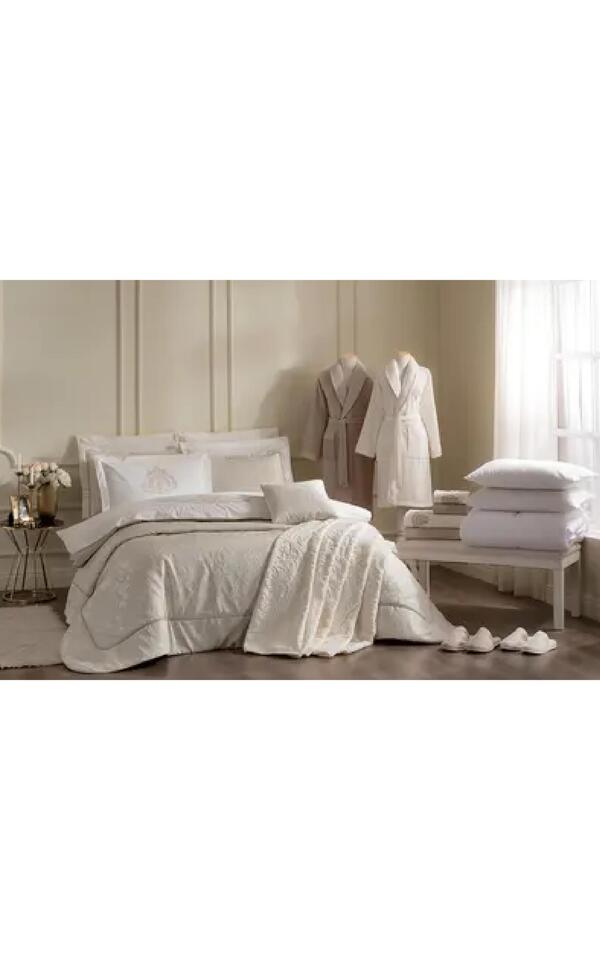 Özdilek Çeyiz Seti Valioso Krem