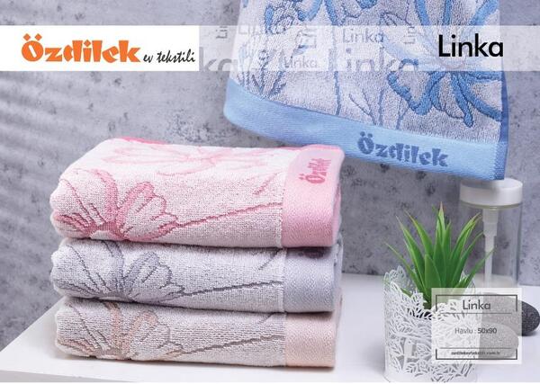 Özdilek Banyo Havlusu 90*150 Lınka Gri