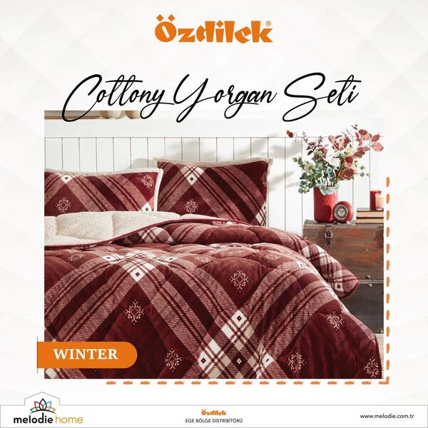 Özdilek Yorgan Seti Tek Kişilik Cottony Winter