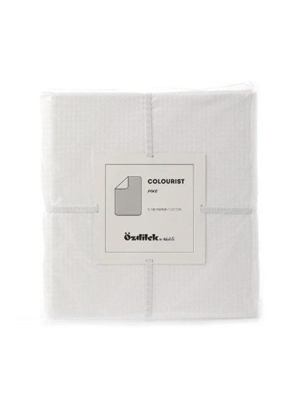 Özdilek Pike Çift Kişilik Colourist Beyaz
