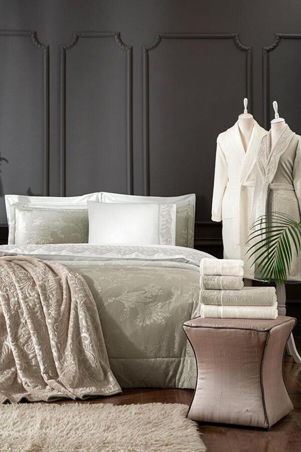 Özdilek Çeyiz Seti Ruby Bej