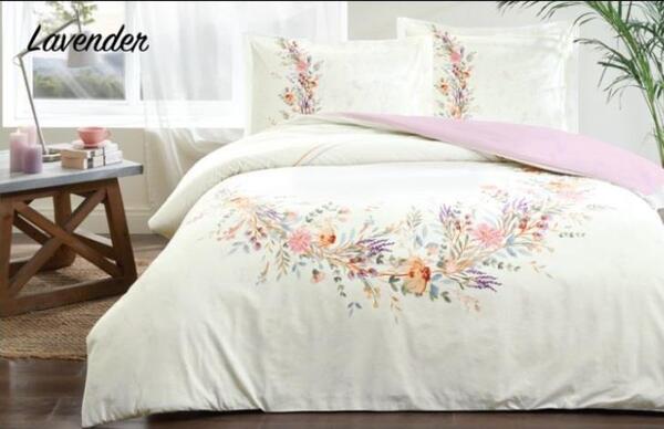 Özdilek Uyku Seti Çift Kişilik Ranforce Lavender Lila