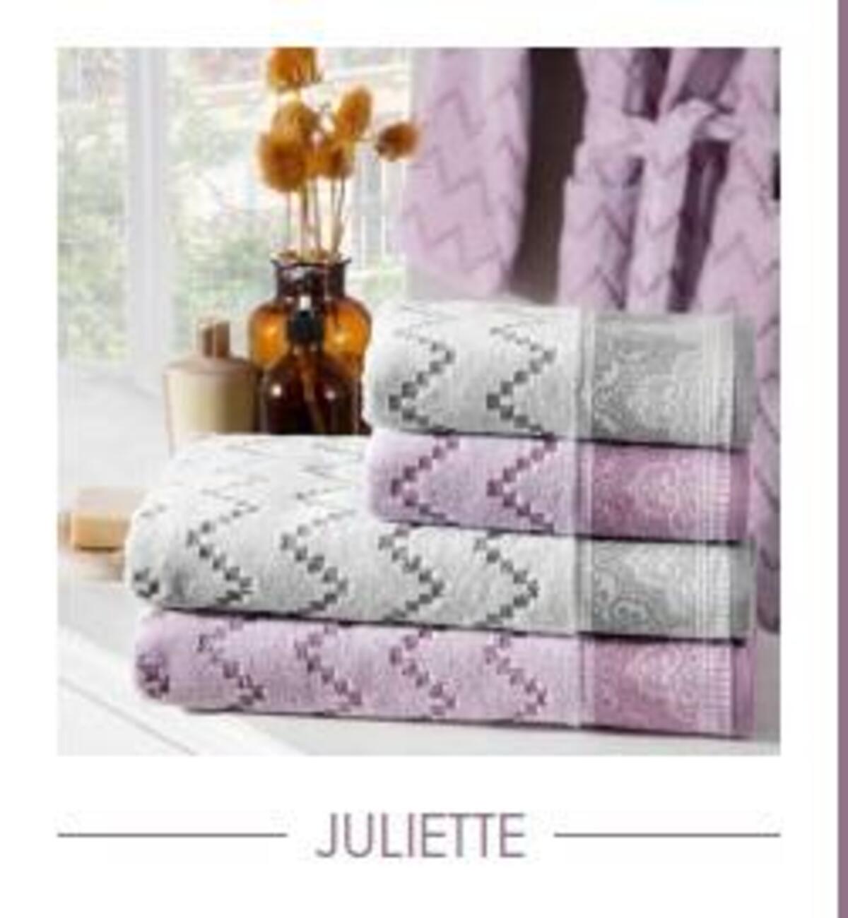 Özdilek Banyo Havlusu 90*150 Julıette Mürdüm (Dy)