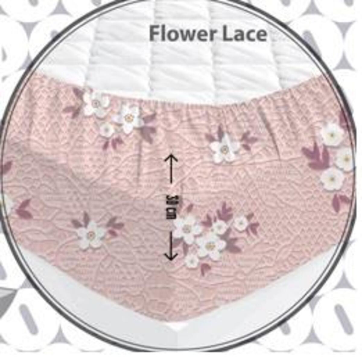 Özdilek Çarşaf Tek K. Fitted 100*200 Flower Lace G.Kurusu