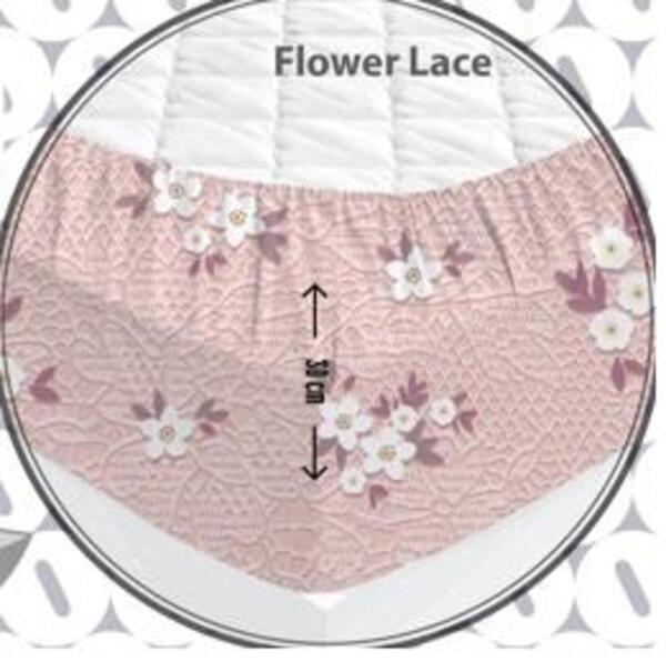 Özdilek Çarşaf Tek K. Fitted 100*200 Flower Lace G.KurUyku Setiu