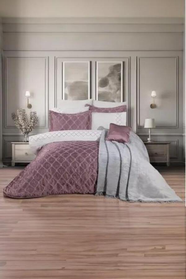 Özdilek Çeyiz Seti Royal Mürdüm