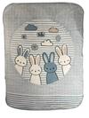 Özdilek Nt Bebek Battaniyeli Rf. Hello Rabbit Mavi