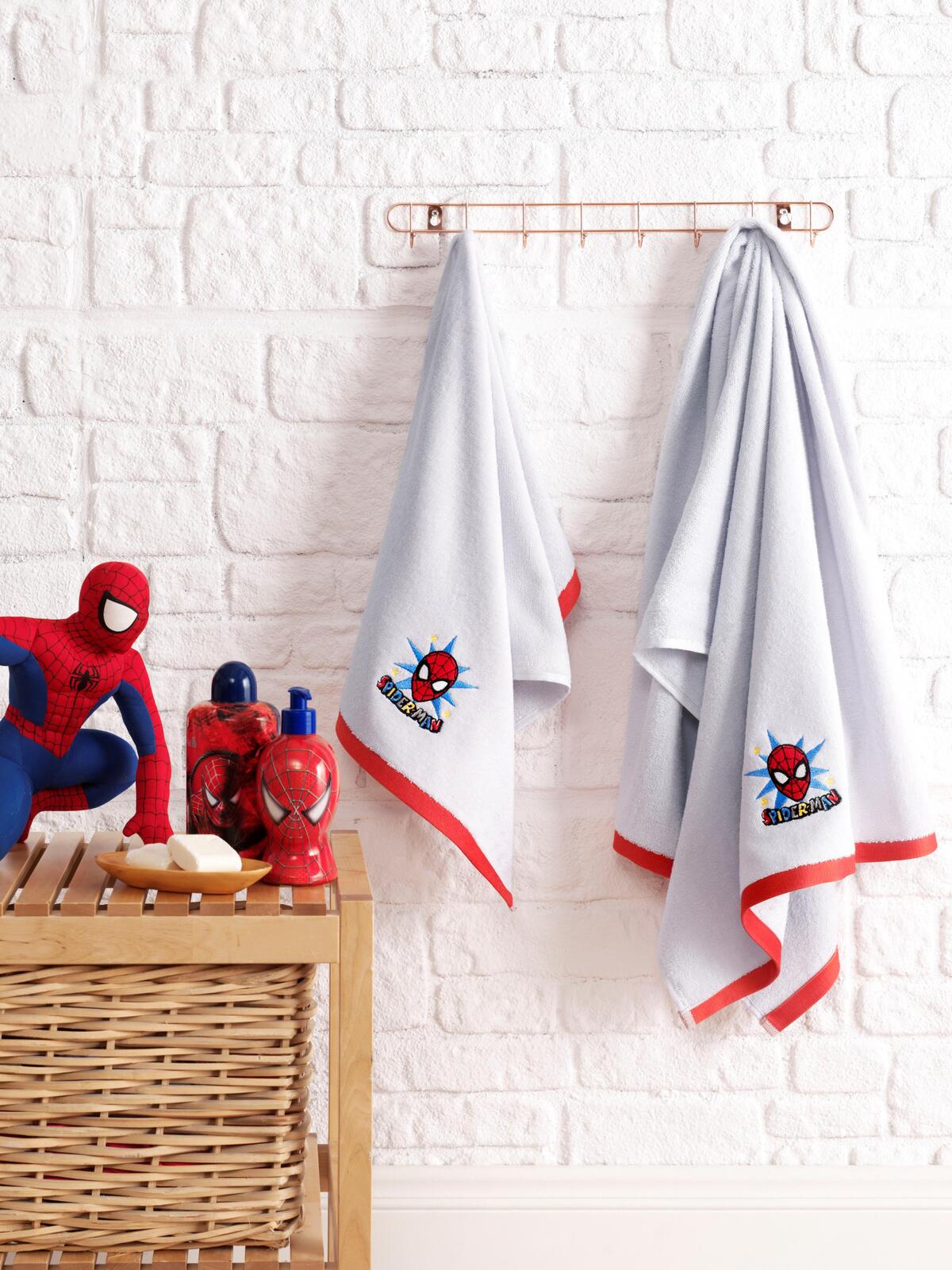 Özdilek Banyo Seti Disney Spıderman Grey