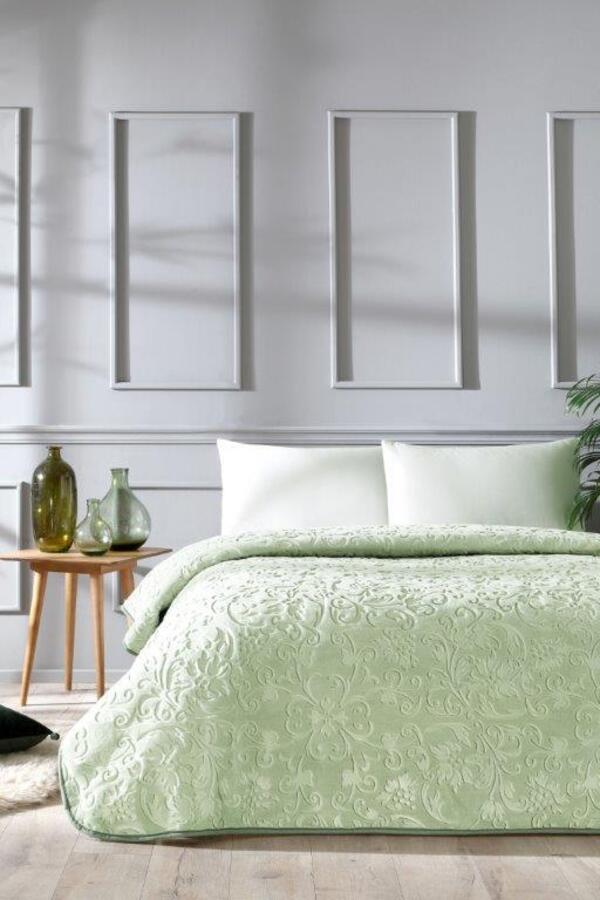 Özdilek Battaniye Çift Kişilik Trendy A.Yeşil