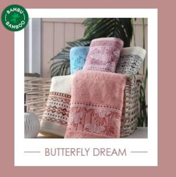 Özdilek Banyo Havlusu 90*150 But.Dream Krem-Bej