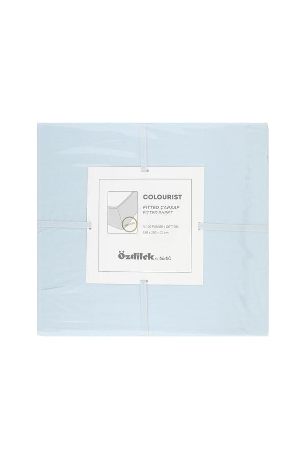 Özdilek Çarşaf Fitted 100*200 Colourıst Aqua