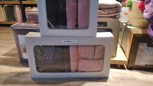 Özdilek Aile Seti Snazzy Antrasit-Pembe