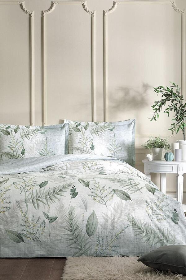 Özdilek Nevresim Takımı Tek Kişilik Kapitone Naturlıg Yeşil