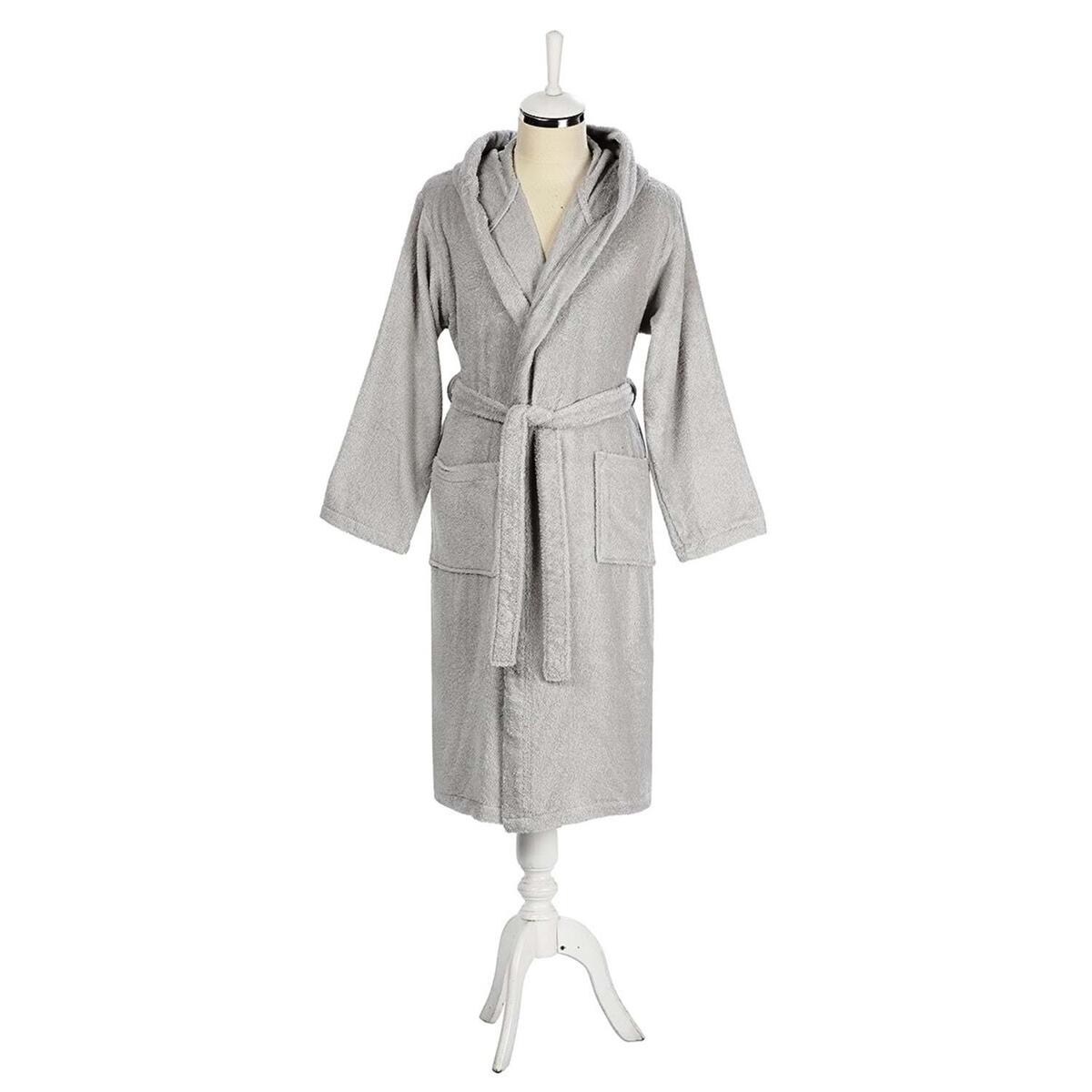 Özdilek Bornoz Kapşonlu Classic Xxxl Gri (Dy)