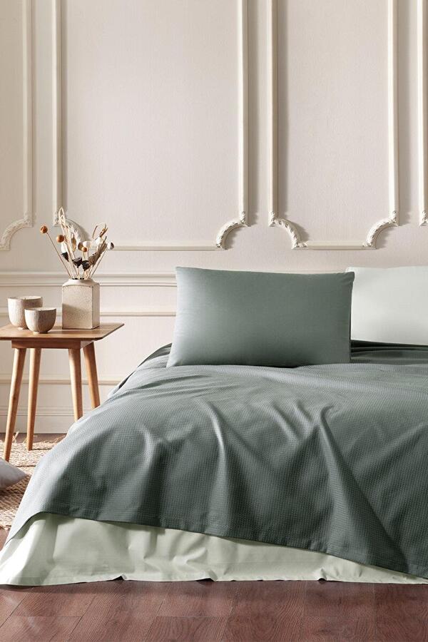 Özdilek Pike Takımı Tek Kişilik Ranforce Colourist K.Yeşil-A.Yeşil