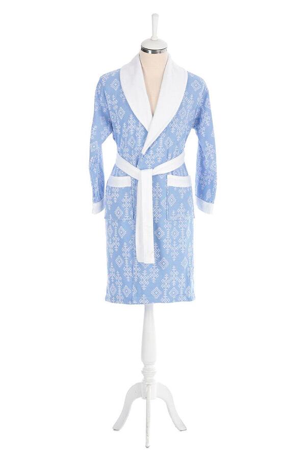 Özdilek Bornoz Peştemal Şalyaka S-M Valley İndigo