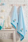 Özdilek Banyo Seti Disney Frozen Snowflake Mavi