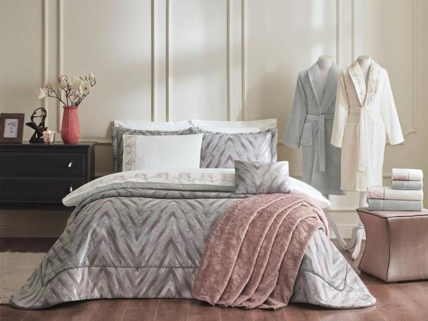 Özdilek Çeyiz Seti Elite Pudra